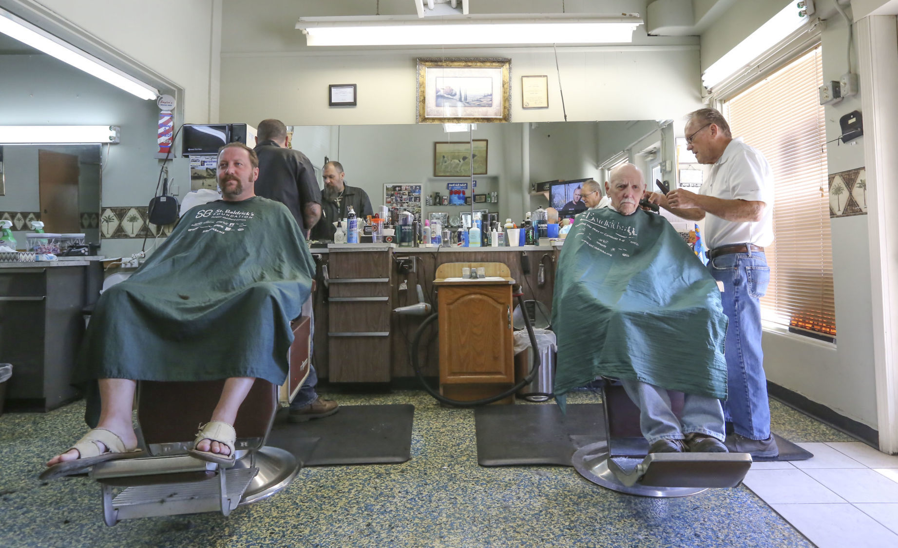 Barber, John Saylor retiring